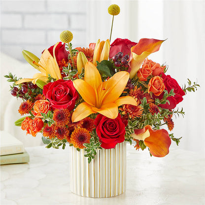 Scarlet Skies Bouquet – FUJI'S ALADDIN FLOWERS, National City CA