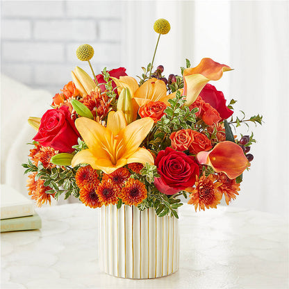 Scarlet Skies Bouquet – FUJI'S ALADDIN FLOWERS, National City CA