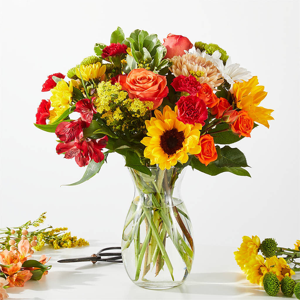 Fall Delight – A Florist Original – FUJI'S ALADDIN FLOWERS, National City CA