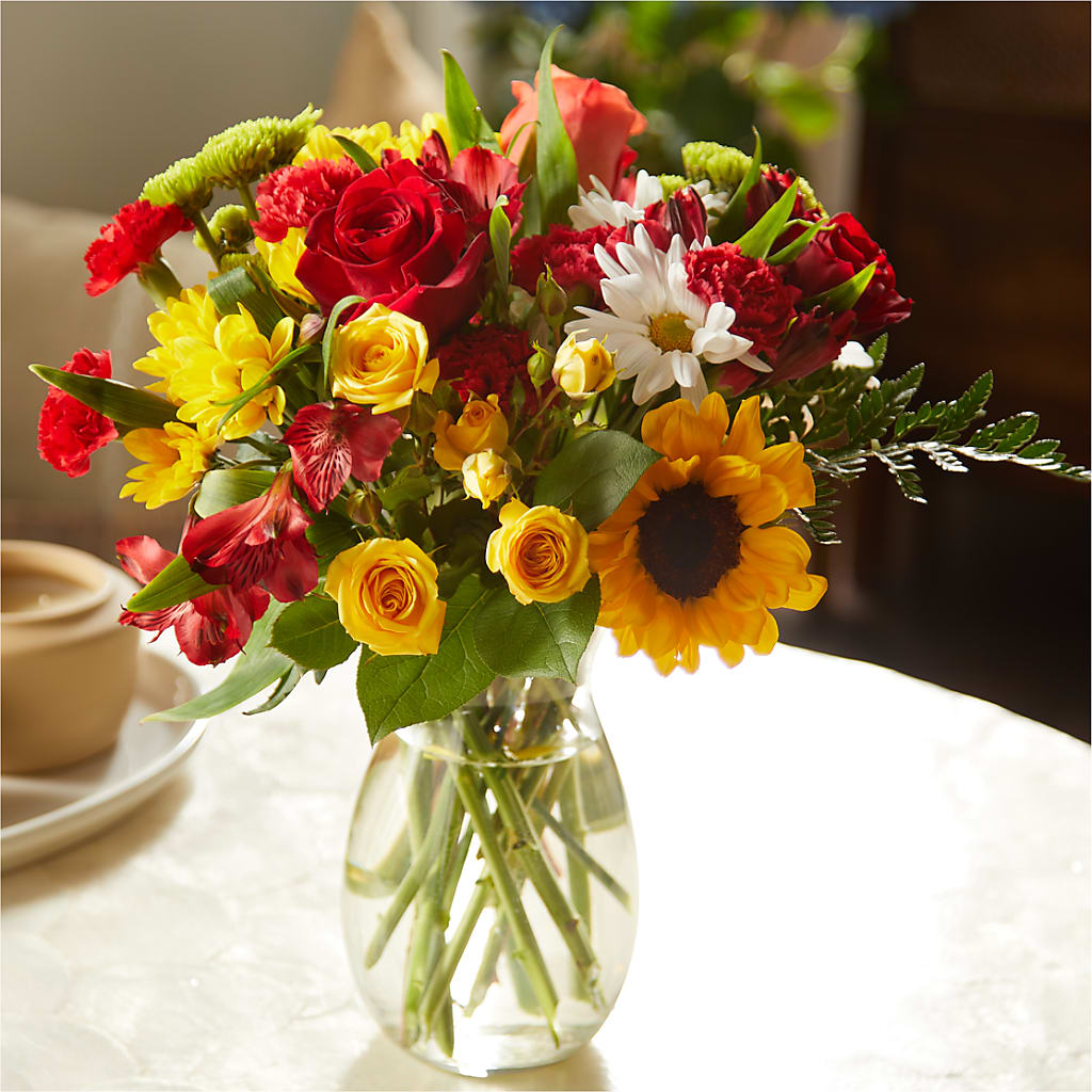 Fall Delight – A Florist Original – FUJI'S ALADDIN FLOWERS, National City CA