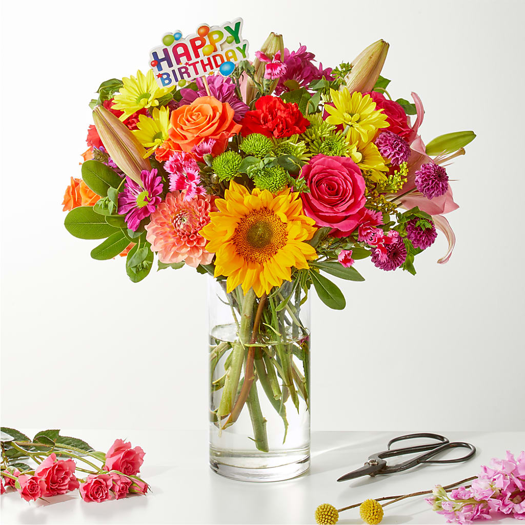Cue the Confetti - A Florist Original – FUJI'S ALADDIN FLOWERS, National City CA