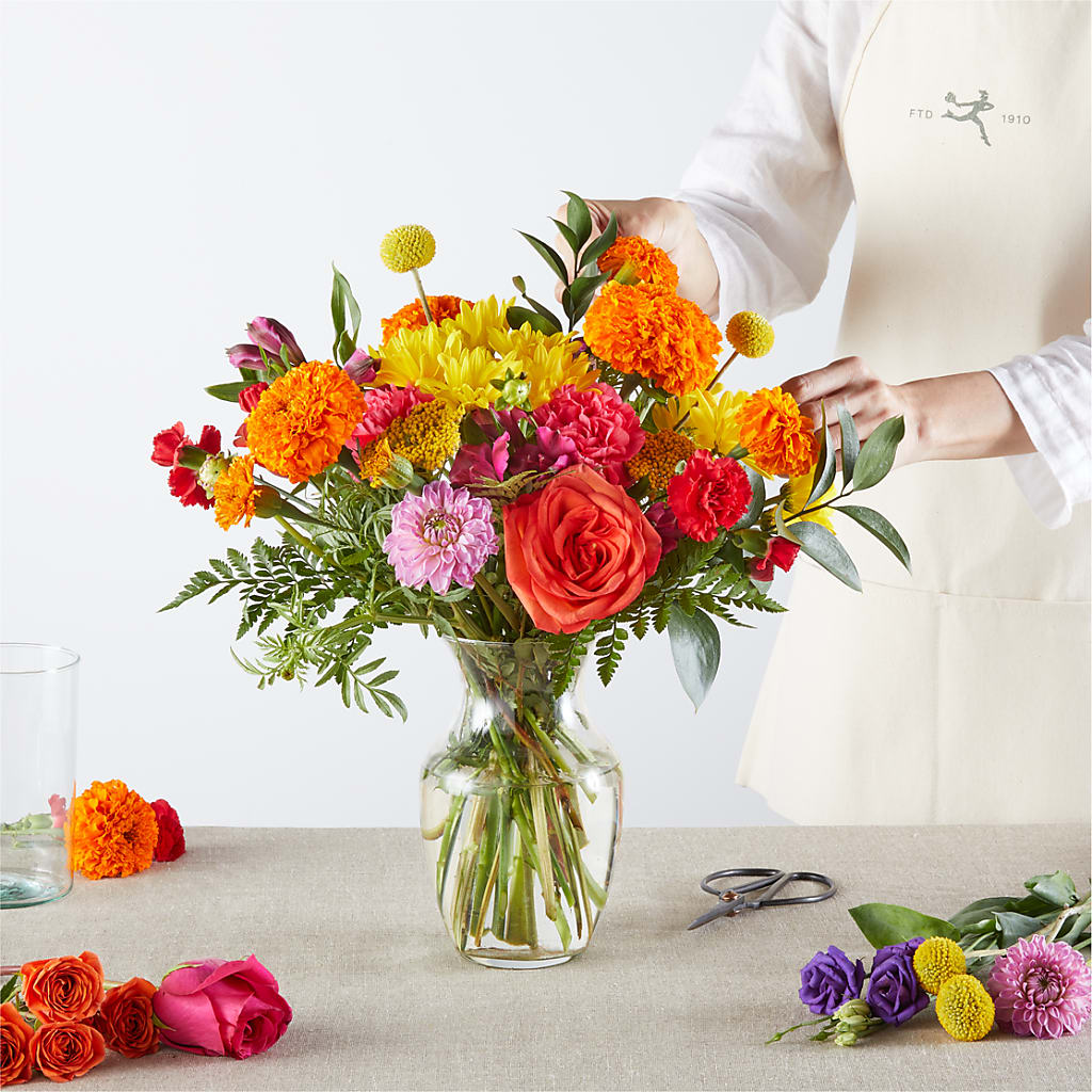 Feast of Color – A Florist Original – FUJI'S ALADDIN FLOWERS, National City CA