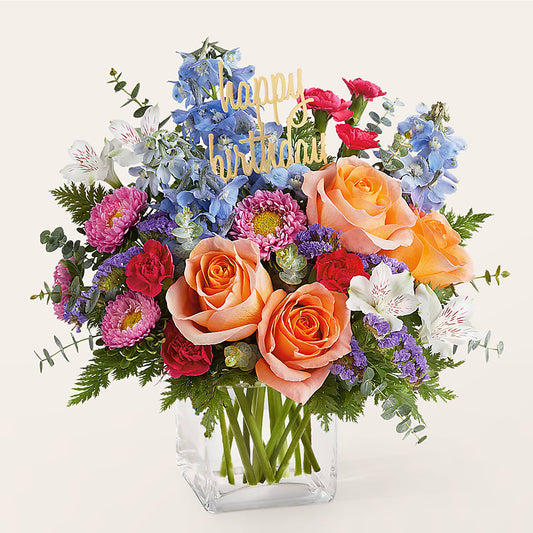 Birthday Bash Bouquet – FUJI'S ALADDIN FLOWERS, National City CA