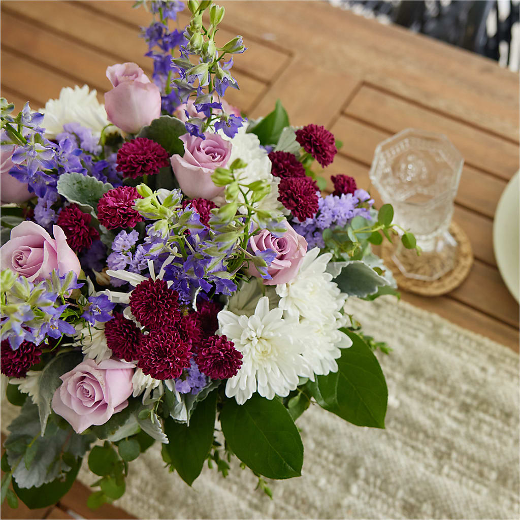 Violet Frost Bouquet – FUJI'S ALADDIN FLOWERS, National City CA