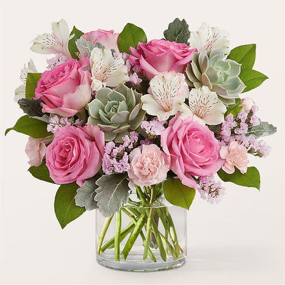 Dusty Rose Bouquet – FUJI'S ALADDIN FLOWERS, National City CA