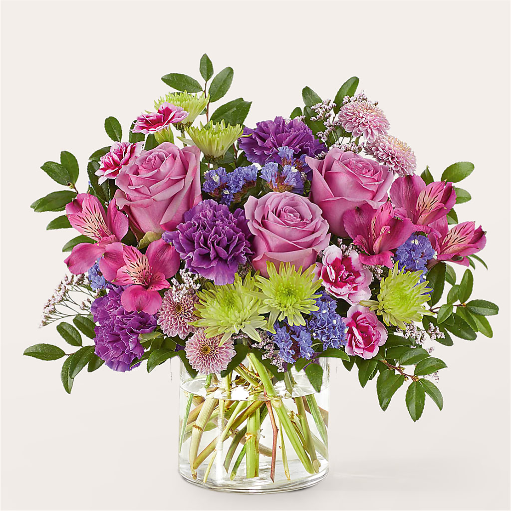 Glass Half Full Bouquet – FUJI'S ALADDIN FLOWERS, National City CA