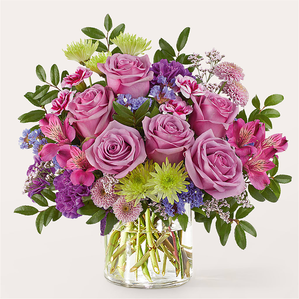 Glass Half Full Bouquet – FUJI'S ALADDIN FLOWERS, National City CA