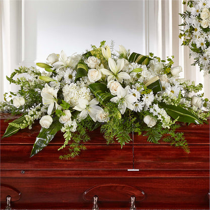 Abundance Casket Spray – FUJI'S ALADDIN FLOWERS, National City CA