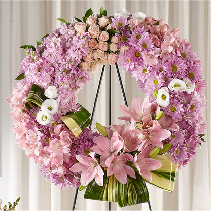 Gift of Warmth Wreath – FUJI'S ALADDIN FLOWERS, National City CA