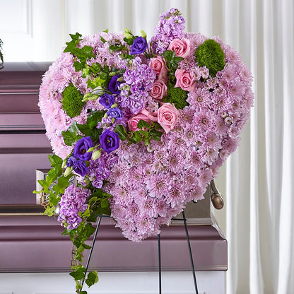 Treasured Love Standing Heart – FUJI'S ALADDIN FLOWERS, National City CA