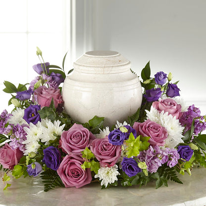 Blooming Sympathy Cremation Adornment – FUJI'S ALADDIN FLOWERS, National City CA