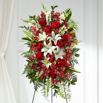 Everlasting Memory Standing Spray – FUJI'S ALADDIN FLOWERS, National City CA
