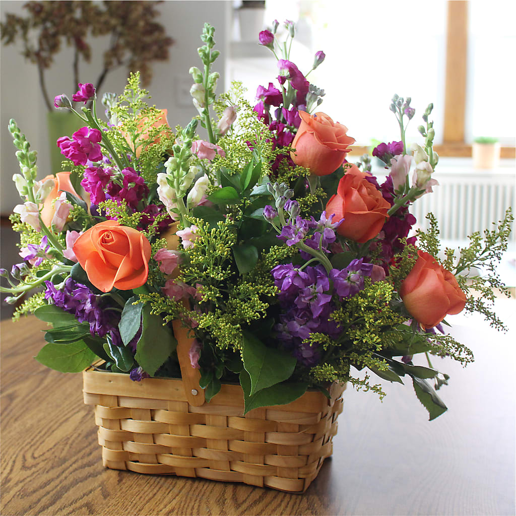 Garden of Life Basket – FUJI'S ALADDIN FLOWERS, National City CA