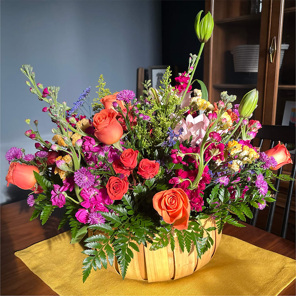 Garden of Life Basket – FUJI'S ALADDIN FLOWERS, National City CA