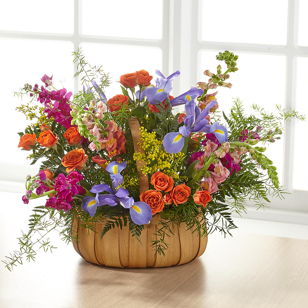Garden of Life Basket – FUJI'S ALADDIN FLOWERS, National City CA
