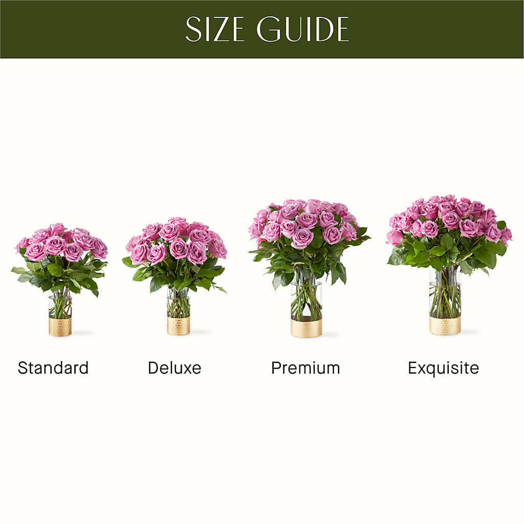 Secret Admirer Lavender Rose Bouquet – FUJI'S ALADDIN FLOWERS, National City CA