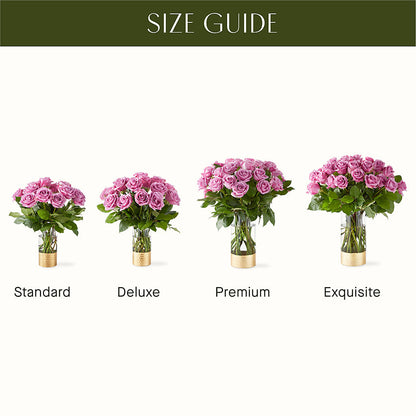 Secret Admirer Lavender Rose Bouquet – FUJI'S ALADDIN FLOWERS, National City CA