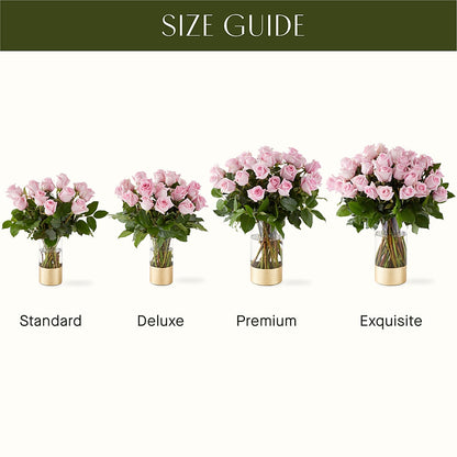Picture Perfect Pink Rose Bouquet – FUJI'S ALADDIN FLOWERS, National City CA