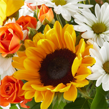 Sun-drenched Blooms Bouquet – FUJI'S ALADDIN FLOWERS, National City CA
