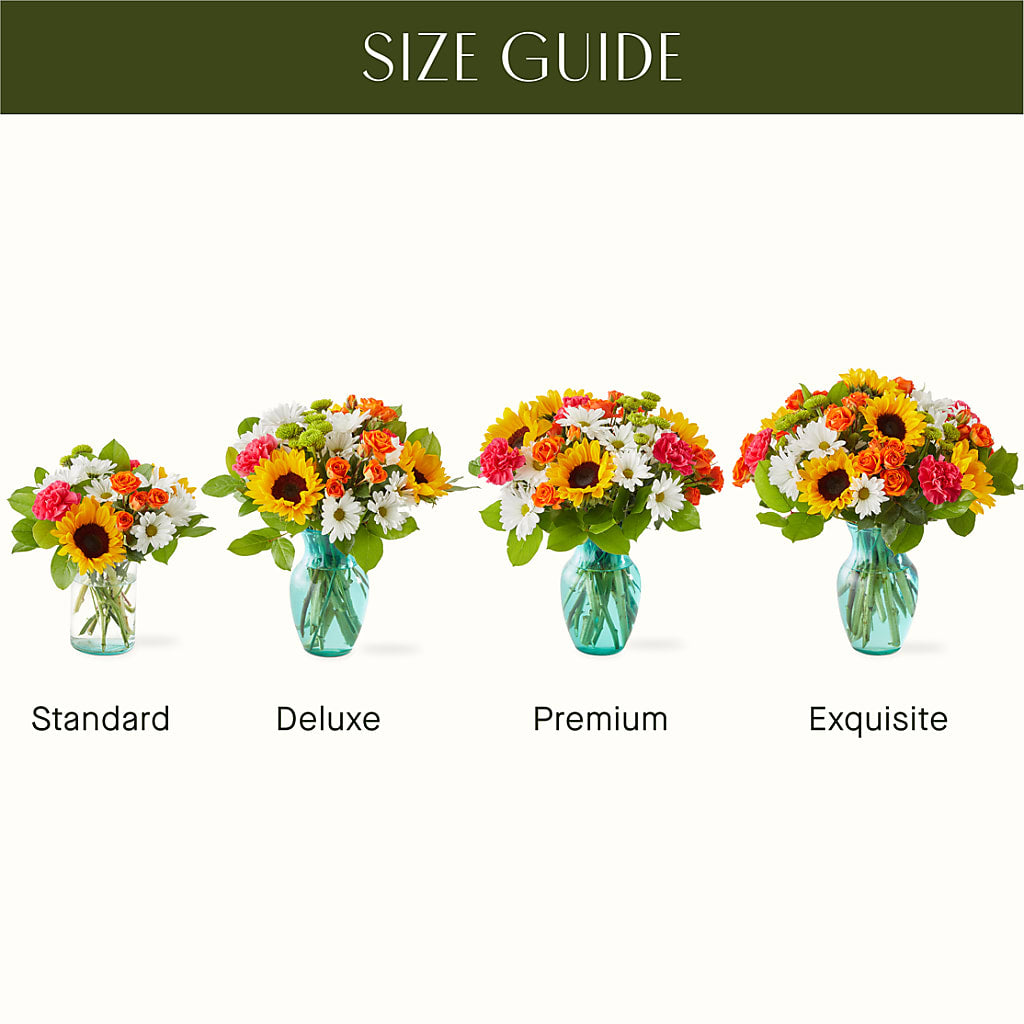Sun-drenched Blooms Bouquet – FUJI'S ALADDIN FLOWERS, National City CA
