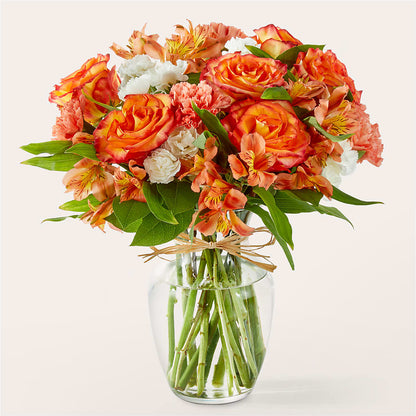 Apricot Glow Bouquet – FUJI'S ALADDIN FLOWERS, National City CA