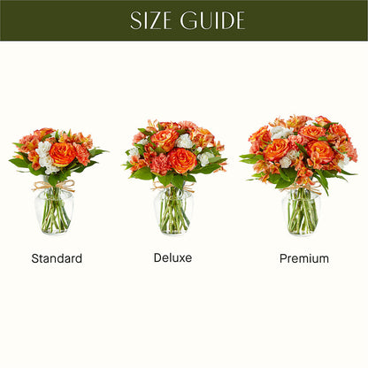 Apricot Glow Bouquet – FUJI'S ALADDIN FLOWERS, National City CA