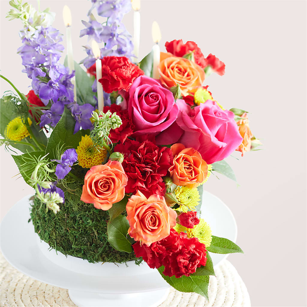 Best Year Yet Floral Cake – FUJI'S ALADDIN FLOWERS, National City CA