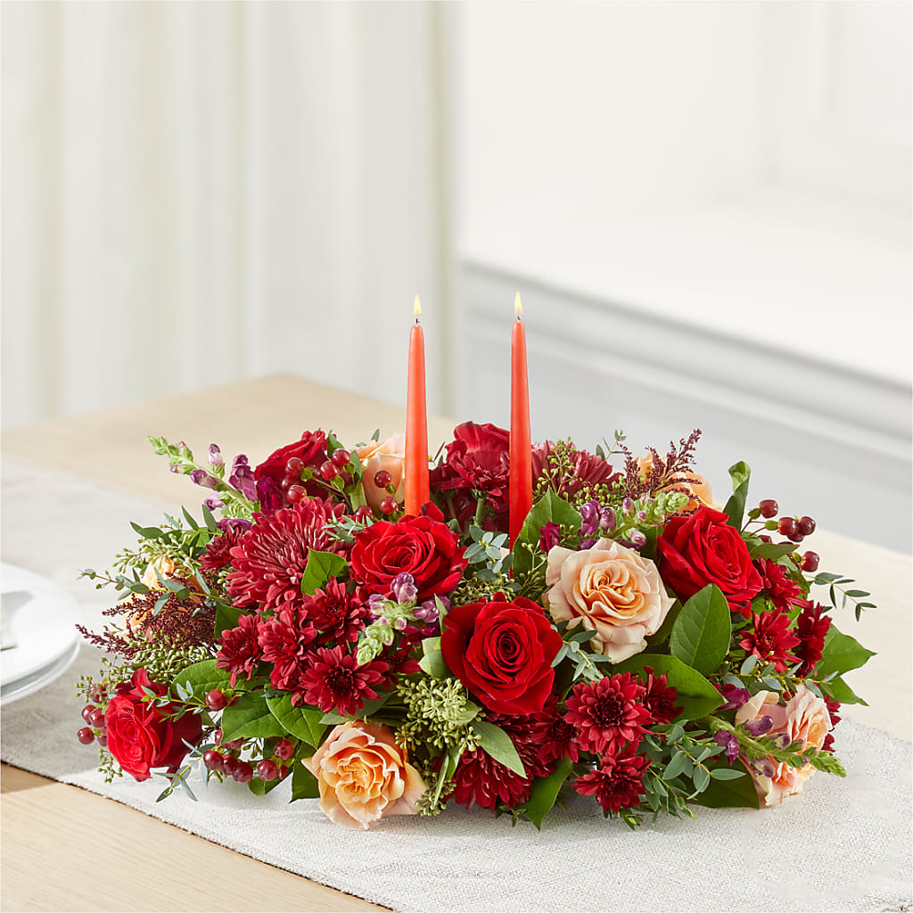 Most Thankful Centerpiece – FUJI'S ALADDIN FLOWERS, National City CA