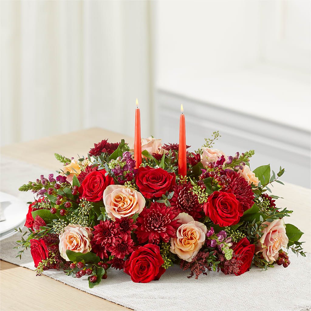 Most Thankful Centerpiece – FUJI'S ALADDIN FLOWERS, National City CA