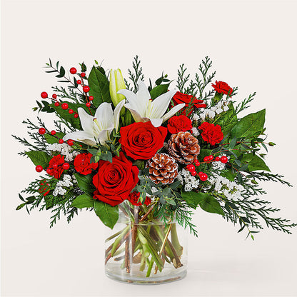 Best in Snow Bouquet – FUJI'S ALADDIN FLOWERS, National City CA