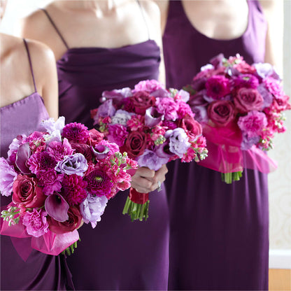 Bridesmaid's Garden Bouquet – FUJI'S ALADDIN FLOWERS, National City CA