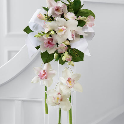 Perfect Entrance Pew Arrangement – FUJI'S ALADDIN FLOWERS, National City CA