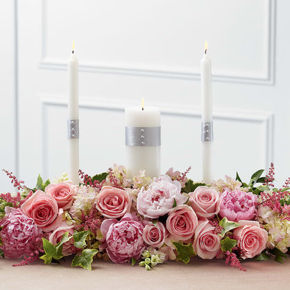 Worldwide Romance Unity Candle Arrangement – FUJI'S ALADDIN FLOWERS, National City CA