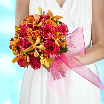 Brilliant Shades of Love Bouquet – FUJI'S ALADDIN FLOWERS, National City CA