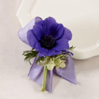 Purple Passion Boutonniere – FUJI'S ALADDIN FLOWERS, National City CA