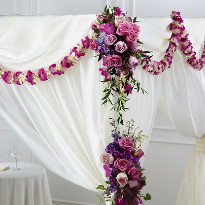 Color & Light Chuppah Decor – FUJI'S ALADDIN FLOWERS, National City CA