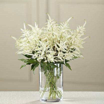 White Astilbe Bouquet – FUJI'S ALADDIN FLOWERS, National City CA