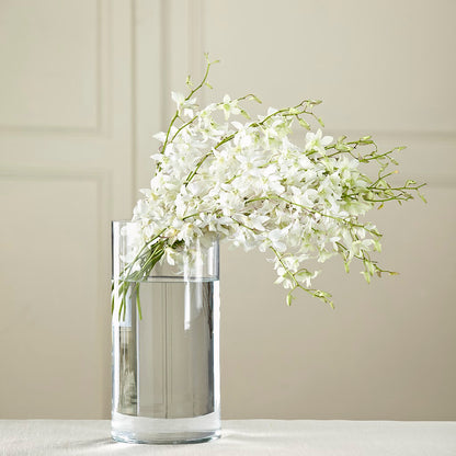 White Dendrobium Bouquet – FUJI'S ALADDIN FLOWERS, National City CA